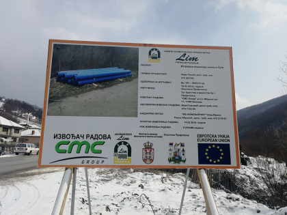 Izgradnja vodovoda Luke, II faza – Prijepolje 2018